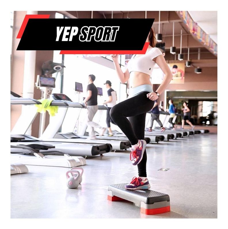 Step Aeróbico 2 Niveles Antideslizante Yep Sport-5