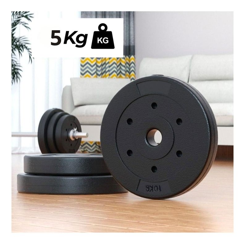 Par Discos 5 Kg - 10 Kg En Total-2