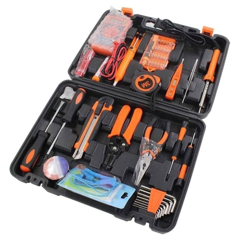 Set 31 Piezas Herramientas Electricista + Maletín Portátil-2