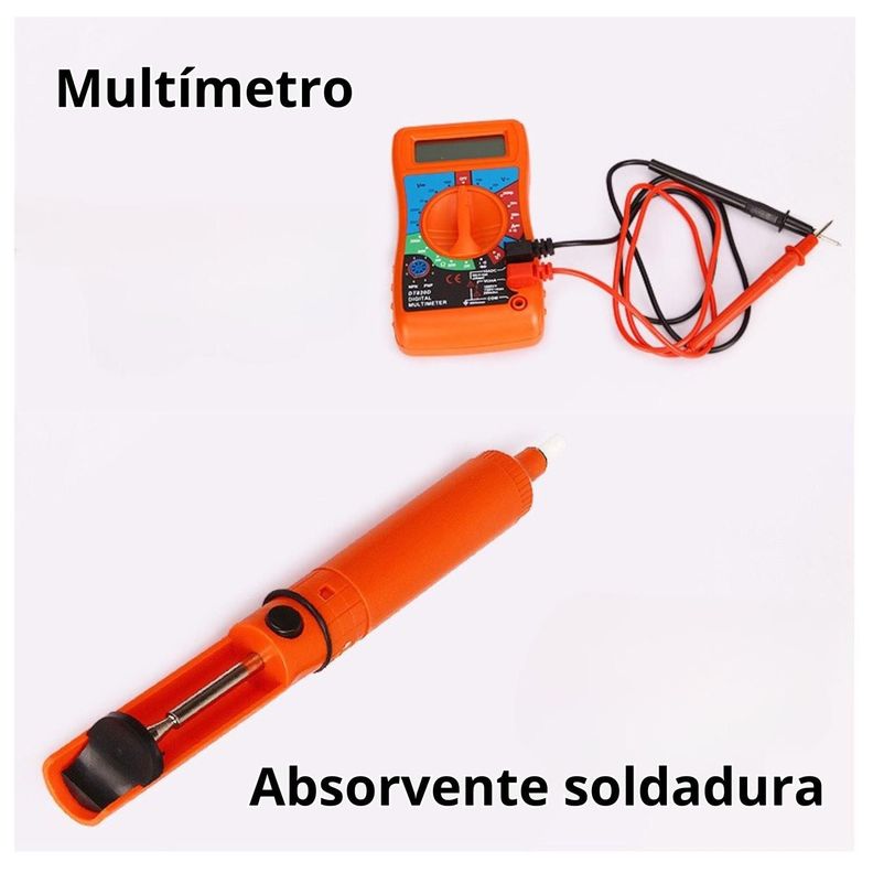 Set 31 Piezas Herramientas Electricista + Maletín Portátil-6