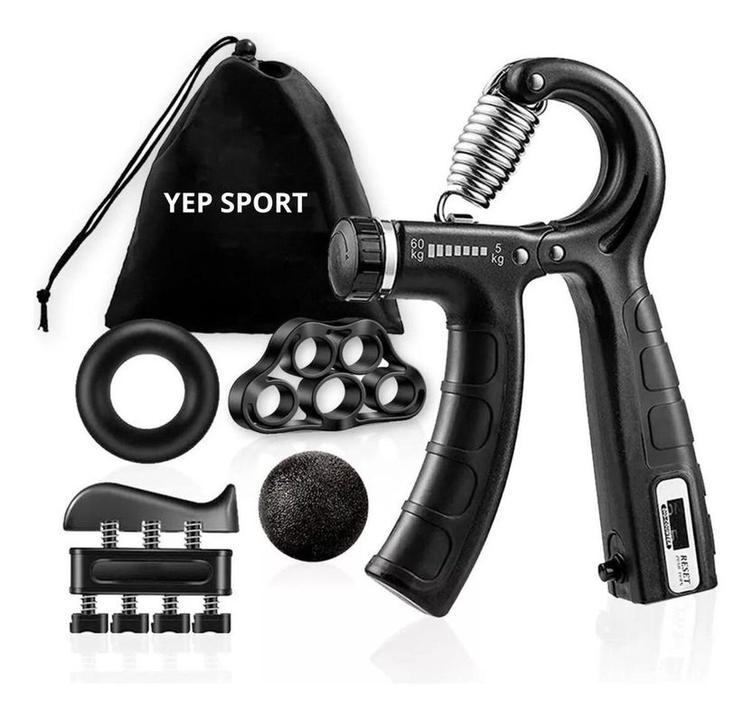 Set Hand Grip 10-60 Kg Manos Dedos Antebrazo Yepsport-0