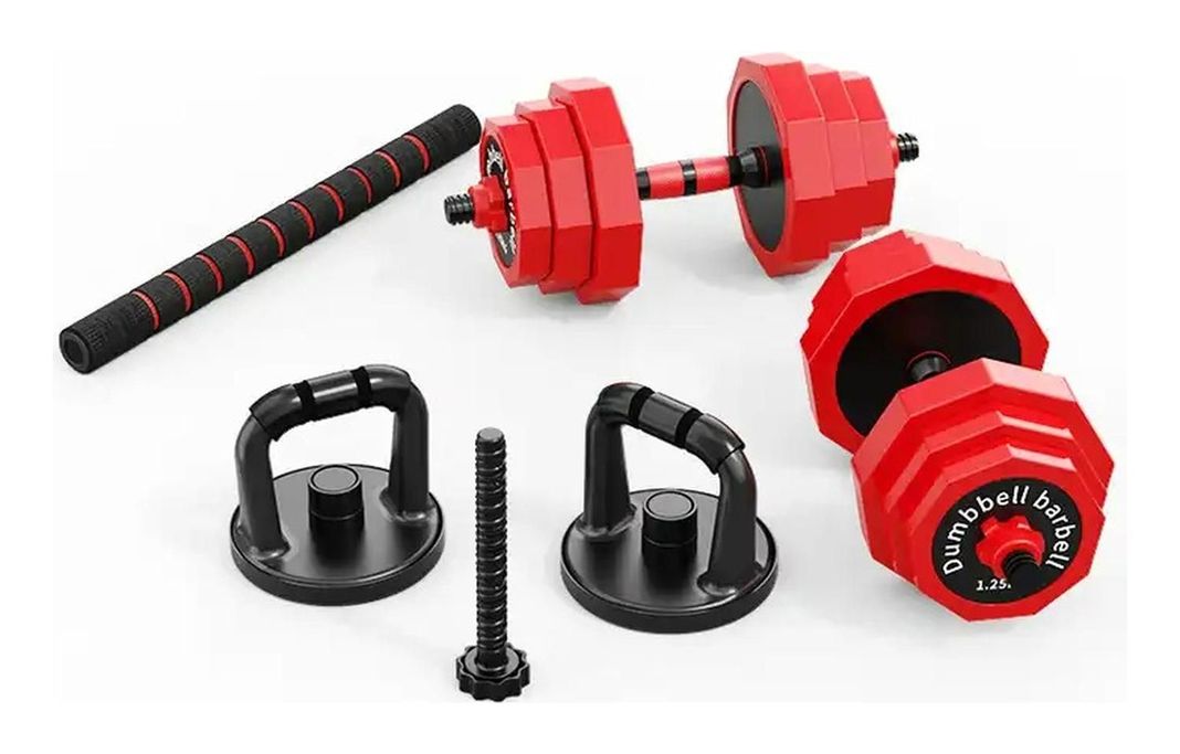 Set Mancuernas 20 Kg Barra Rusa Kettlebell Premium-3