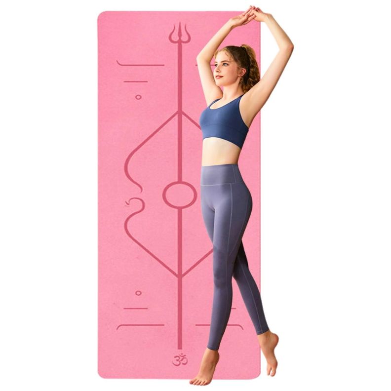Mat De Yoga 8mm Ecologico Biodegradable Yep Sport-1