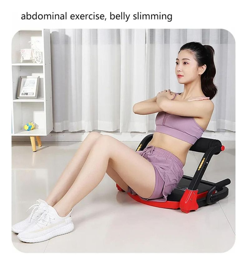 Máquina Abdominales Ejercicios Ab Crunch-4