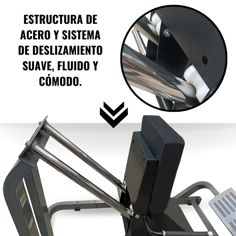 Hack Squat Serie Hammer Prensa de Gemelos 3002-1
