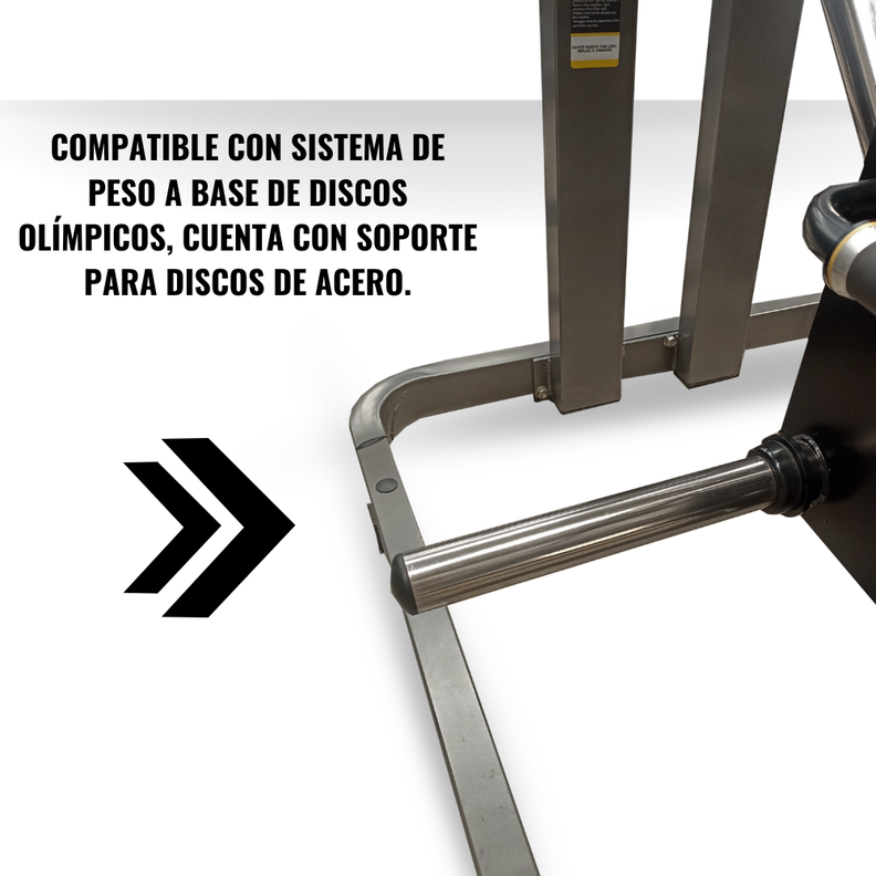Hack Squat Serie Hammer Prensa de Gemelos 3002-2