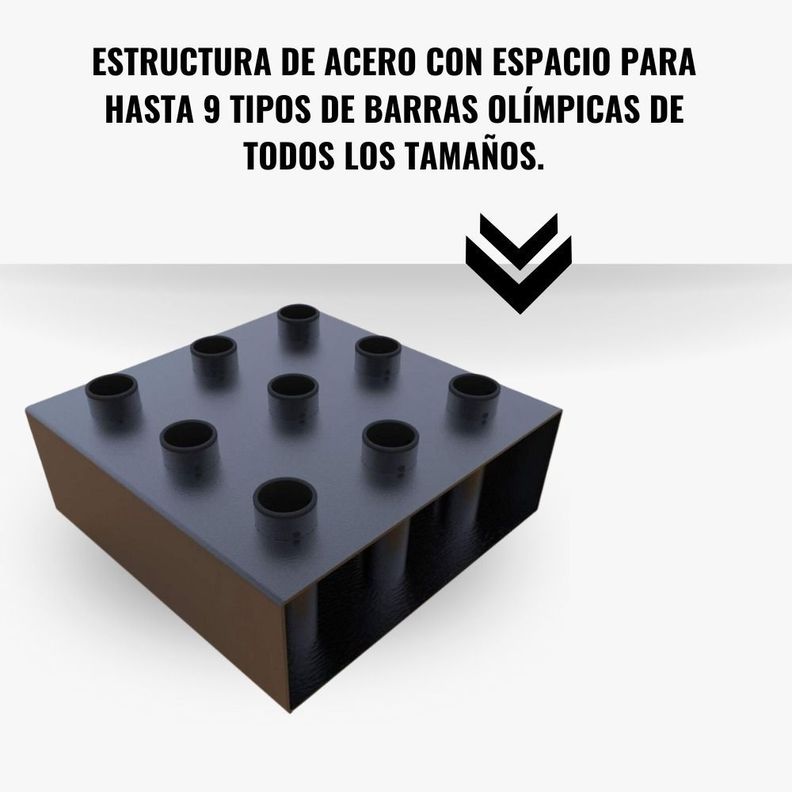 Rack Barras Olímpicas 126 -1