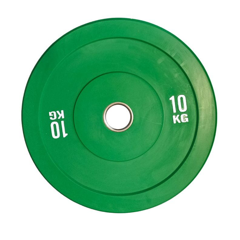Par Discos Bumper 10 Kg Olímpicos Profesional-0