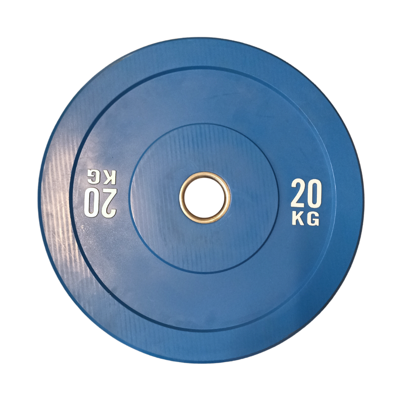 Par Discos Bumper 20 Kg Olímpicos Profesional-1