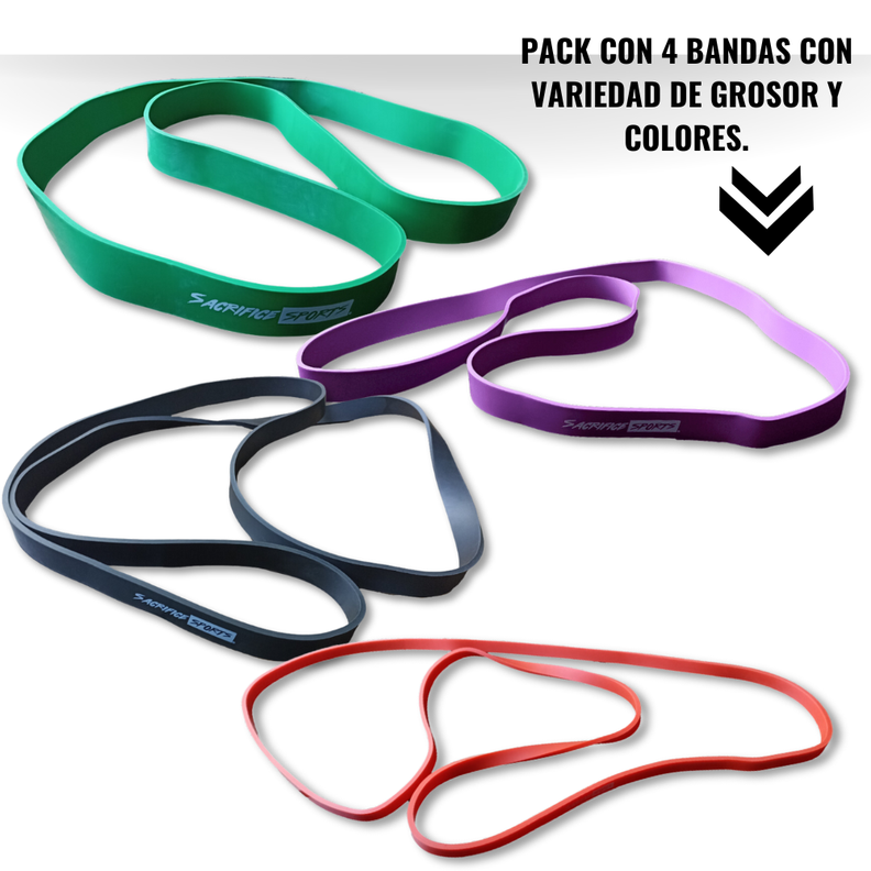 Set de Bandas Elásticas Sacrifice Sports 070-2