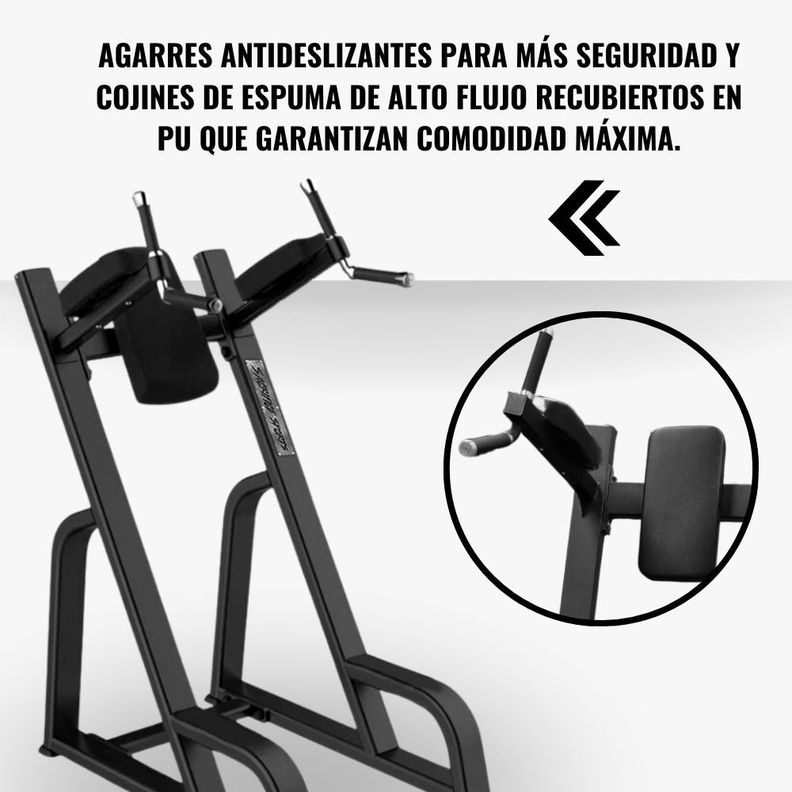 Elevación Vertical de Pierna Dip and Knee Raise Station 1036-4