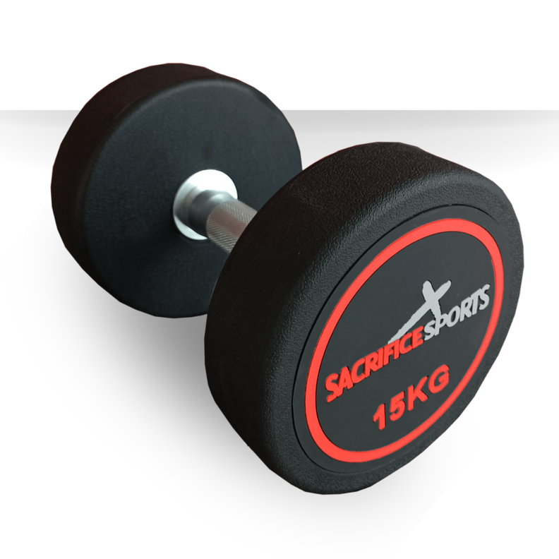 Par de Mancuernas Redondas de 15 kg-1