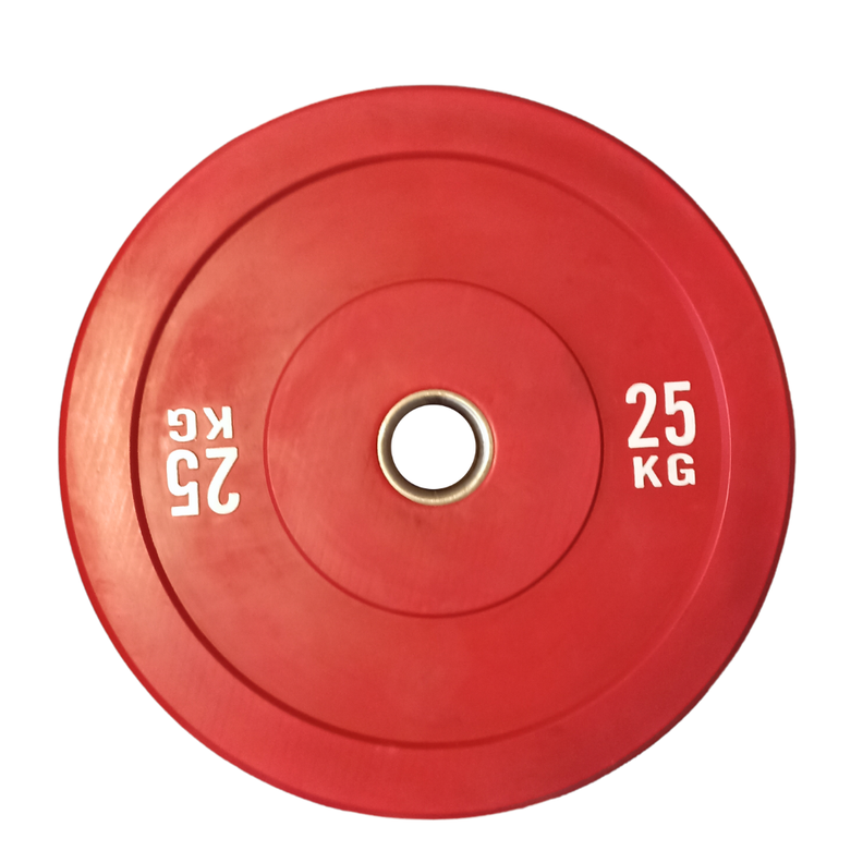Par Discos Bumper 25 Kg Olímpicos Profesional-0