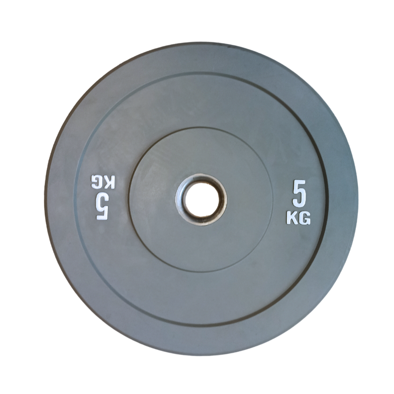 Par Discos Bumper 5 Kg Olímpicos Profesional-1