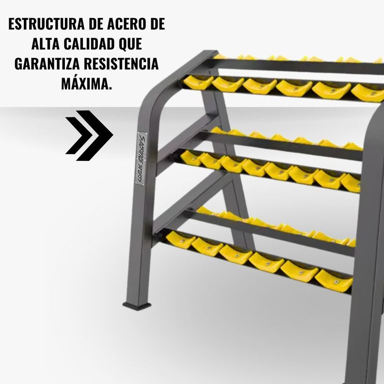 Rack De Mancuernas 1050 de Alto Flujo-4