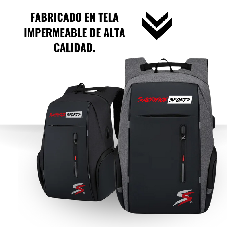 Mochila USB para Viajes y Notebooks-3