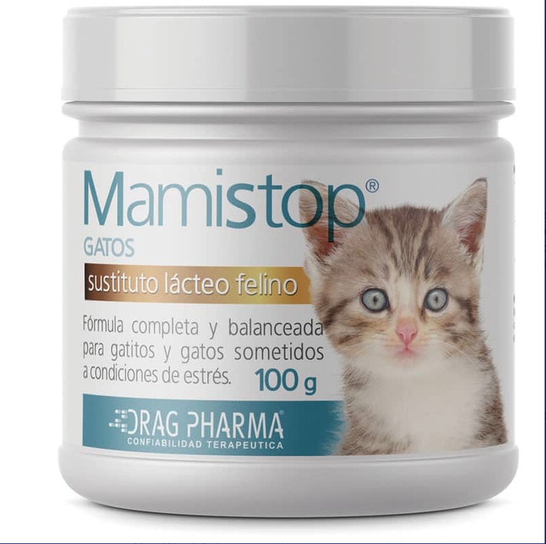Mamistop Leche Para Gatos Sustituto Lacteo 100G Blanco 11