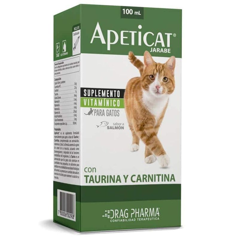 Apeticat Suplemento Vitaminico Para Gatos 100ml Verde 1