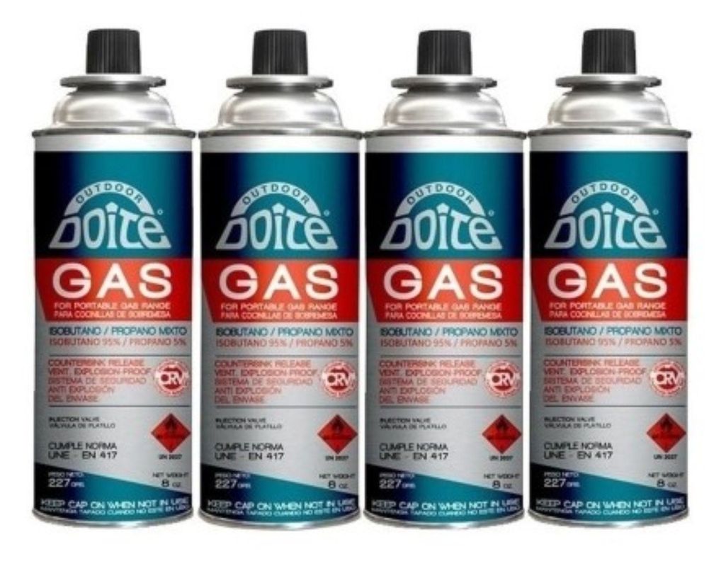 Pack de 4 Cilindros de Gas 227gr Doite-2