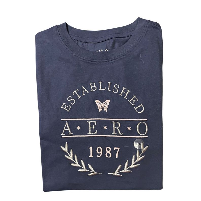 POLERA MUJER ALGODON AEROPOSTALE-0