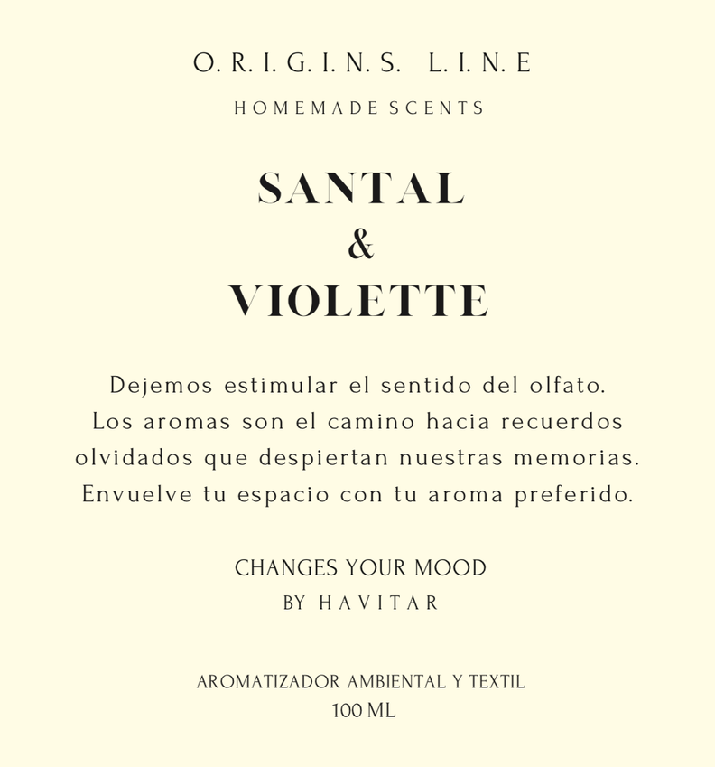 Aromatizador Ambiental y Textil PET 100 ML Santal & Violette-2