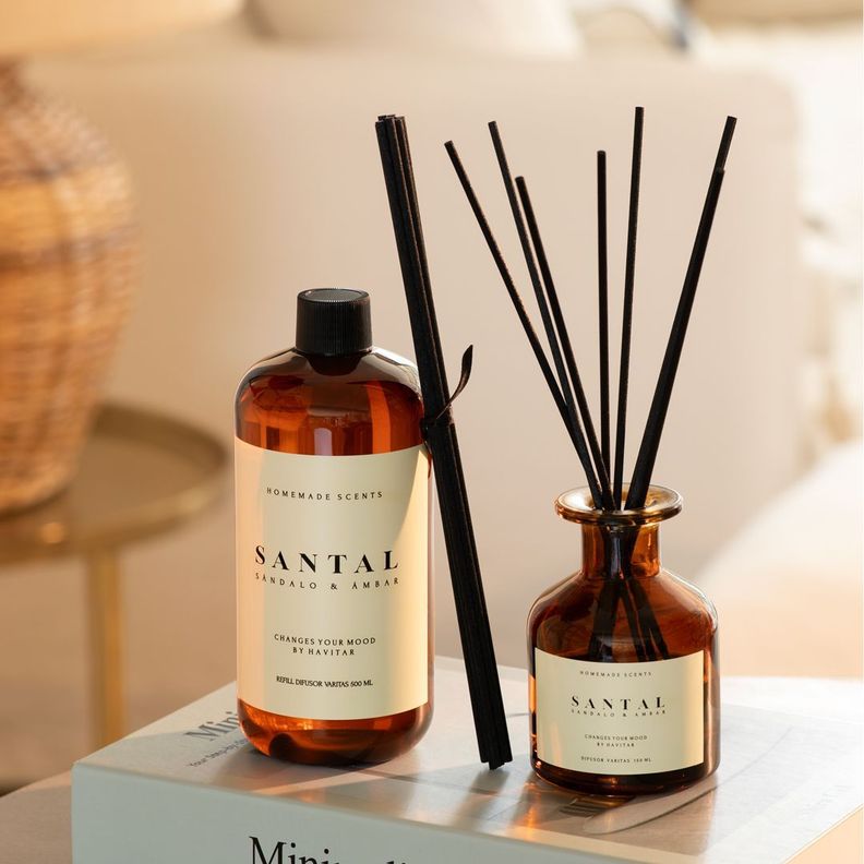 Refill Difusor de varitas 500 ML Santal-1