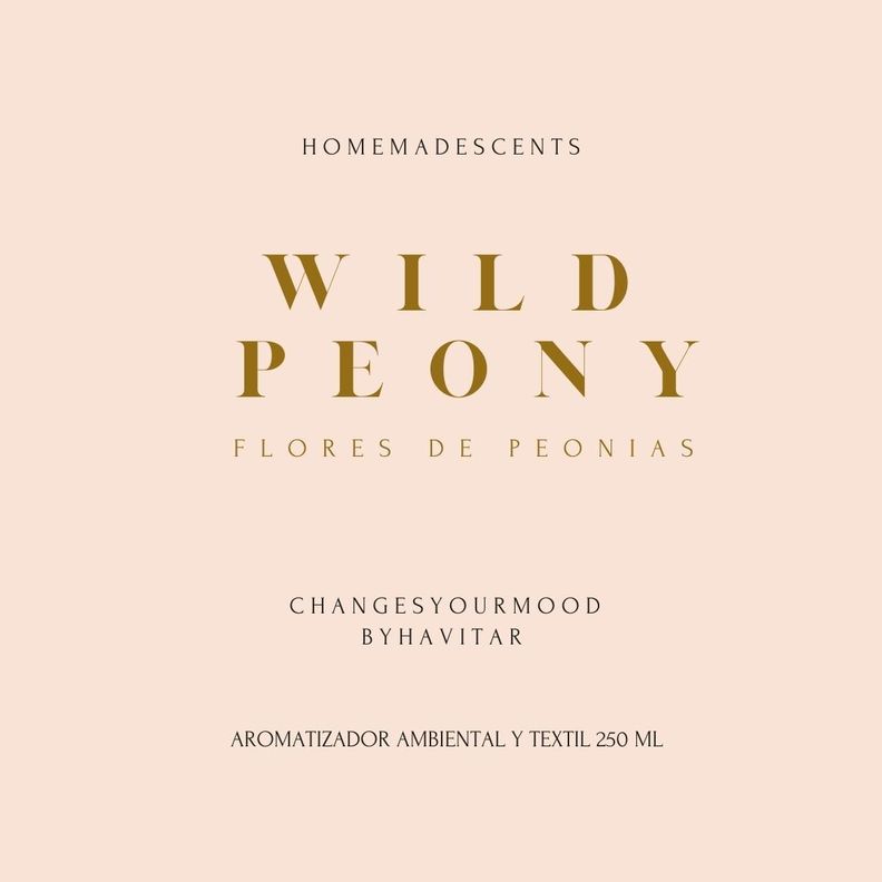 Aromatizador Concentrado Wild Peony 250 ML vidrio-2