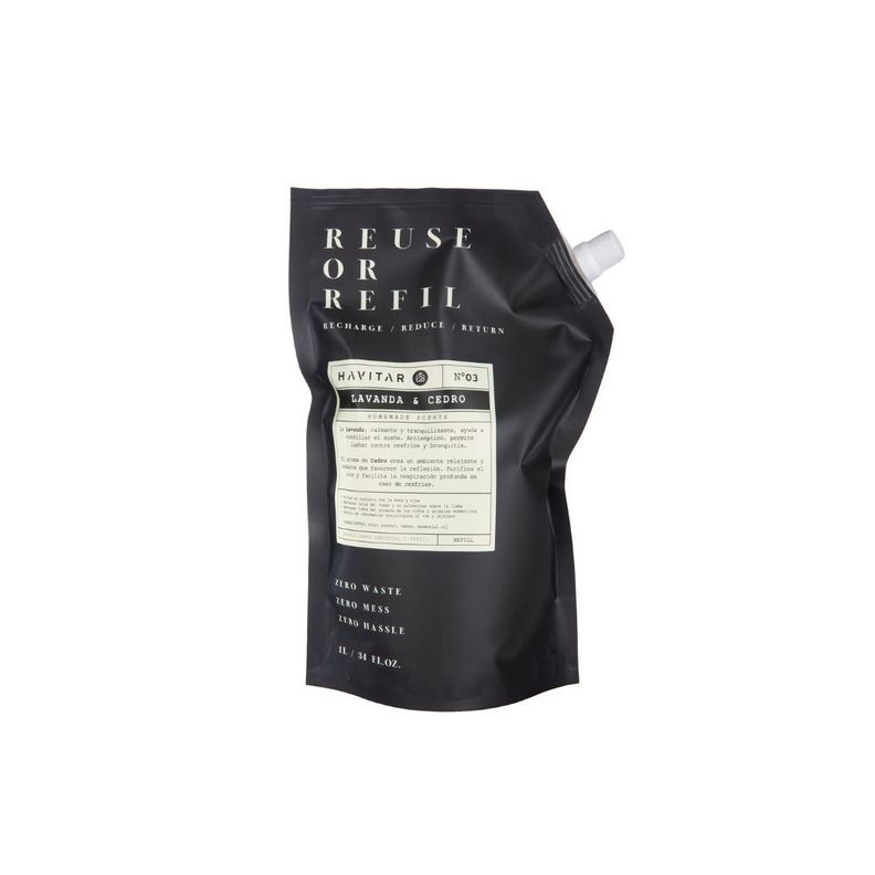 Refill Aromatizador Ambiental y Textil Lavanda & Cedro-1