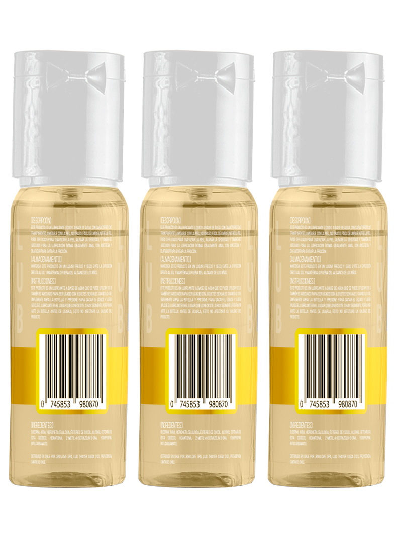 Pack Triple Lubricante Anal con Anestesia 90ml-1