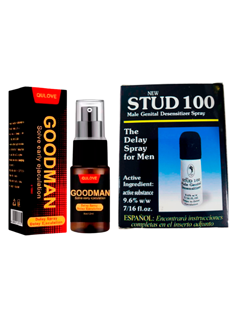 Pack Retardante Masculino Stud 100 + GoodMan Spray-0