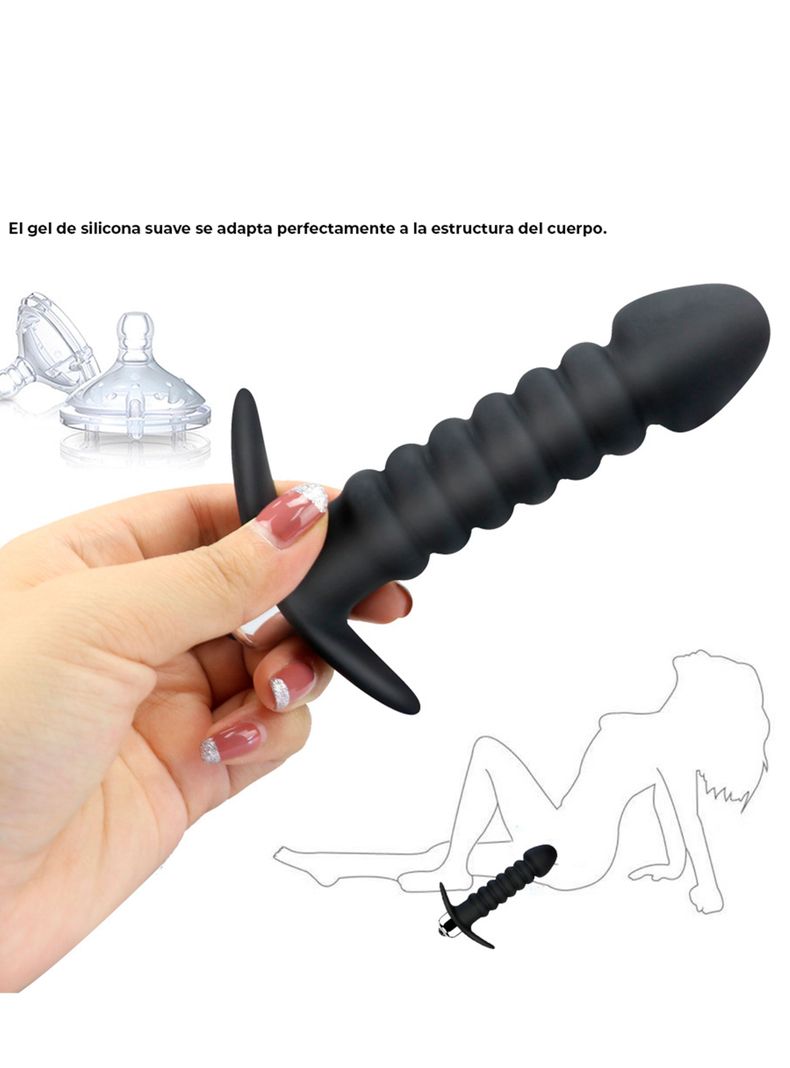 Plug Anal Ondulado de 13.2cm-2