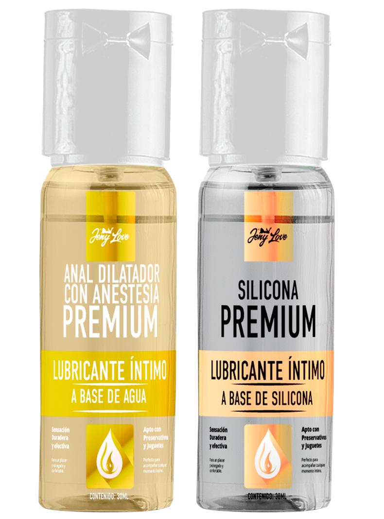 Lubricante Anal con Dilatador + Lubricante de Silicona-0