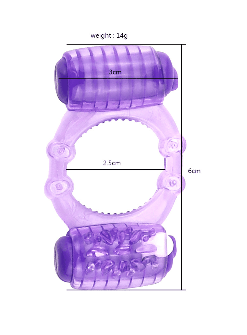 Anillo Jelly Doble Vibrador-1