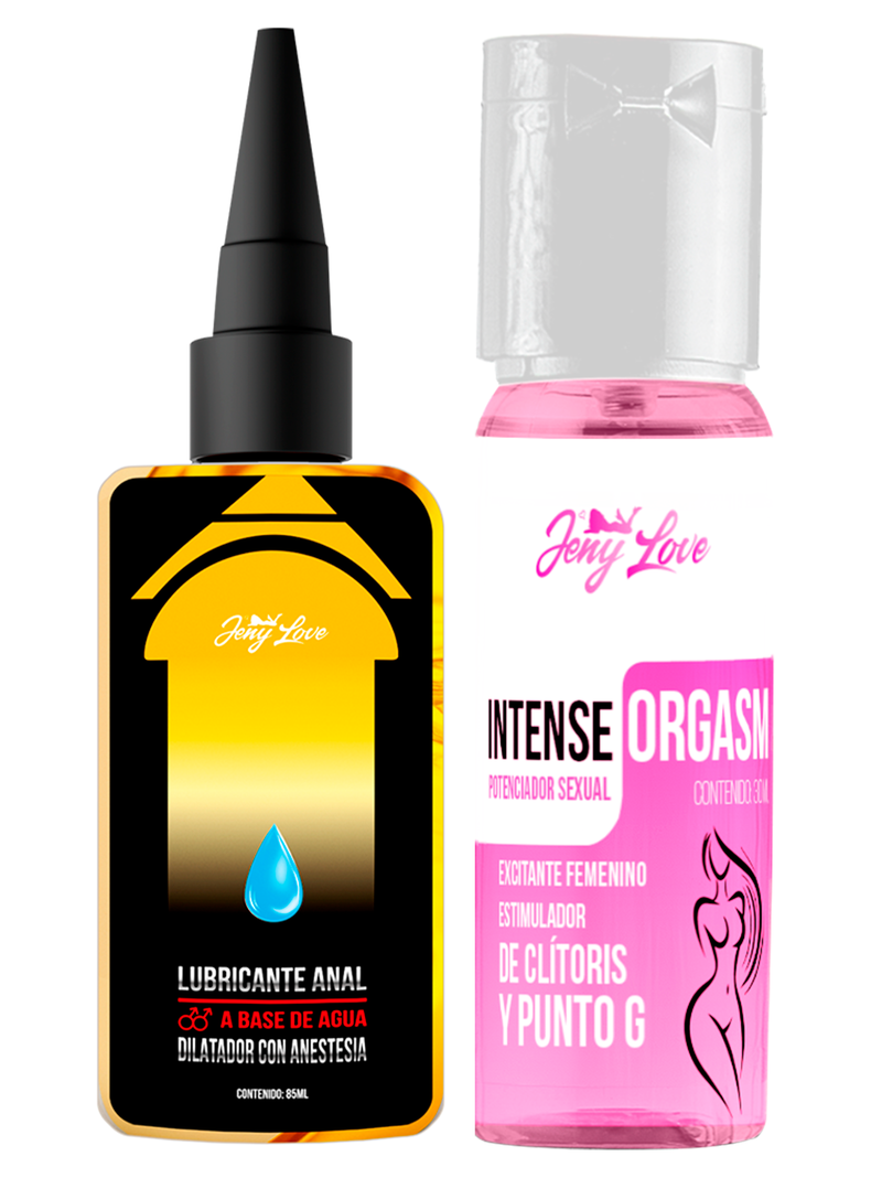 Pack Lubricante Anal y Potenciador Orgasm-0