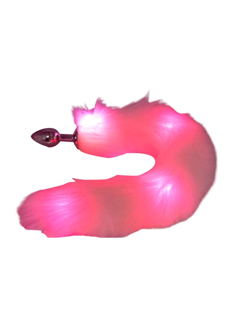 Plug Anal Cola de Zorro con Luces -0