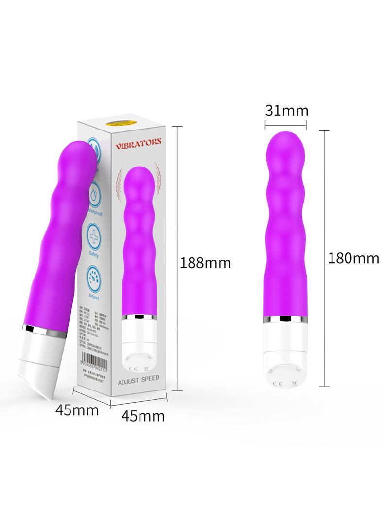 Vibrador Ondulado de 18cm-3