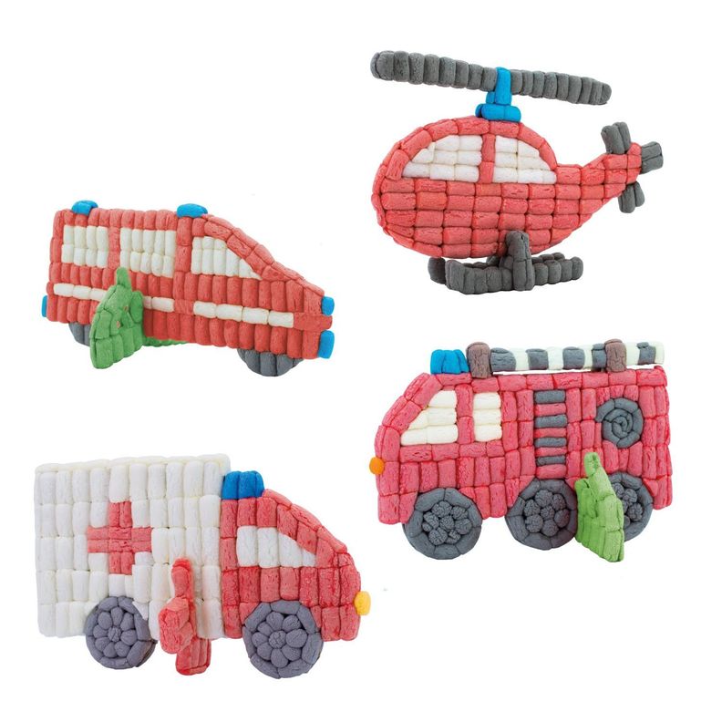 Juguete ecológico Fun to Play carros de bombero-1