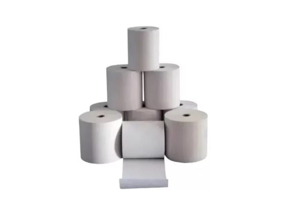 Caja X 10 Rollos Térmicos 80x80 Mm Papel Delgado 48 Grs-0