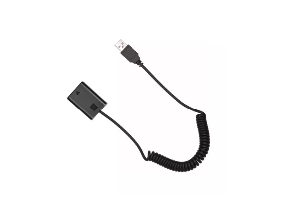 Andoer Np-fw50 Dummy Battery + 5v 3a Usb Adaptador Para Sony-5