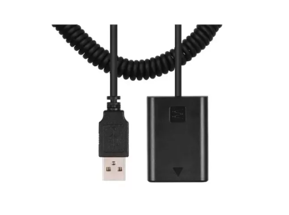 Andoer Np-fw50 Dummy Battery + 5v 3a Usb Adaptador Para Sony-6