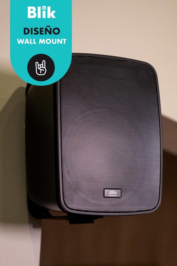 Par parlantes pasivos Blik Fidelity Black 60W-4
