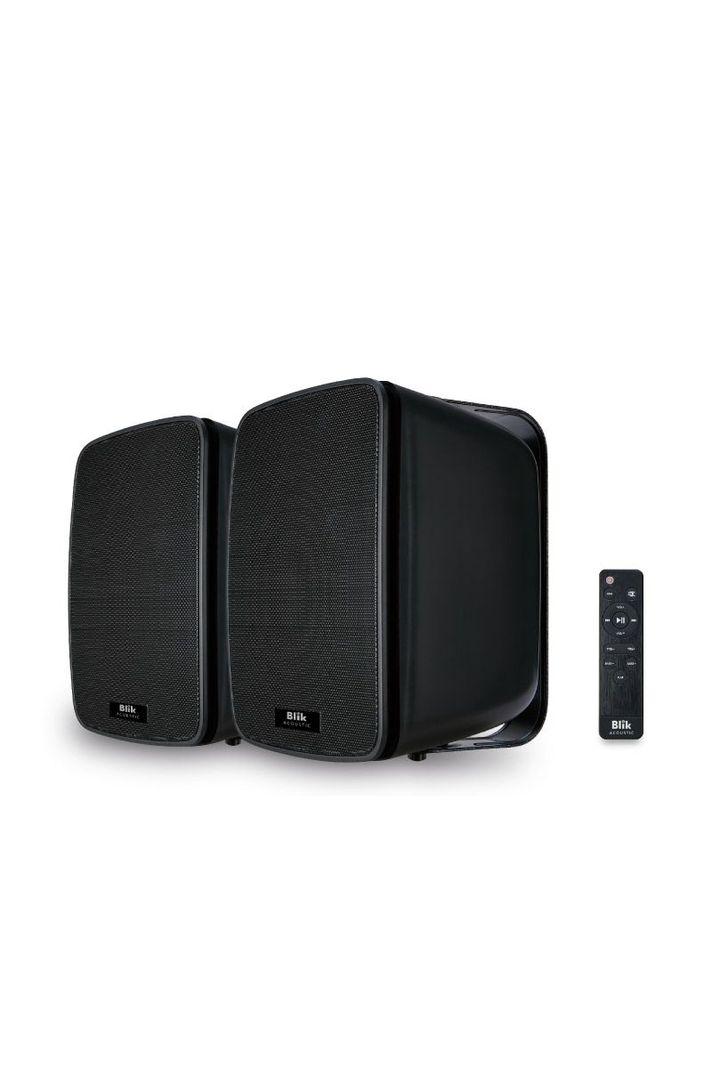Parlantes Instalacion Activos Bluetooth Blik Fidelity Negro 60W