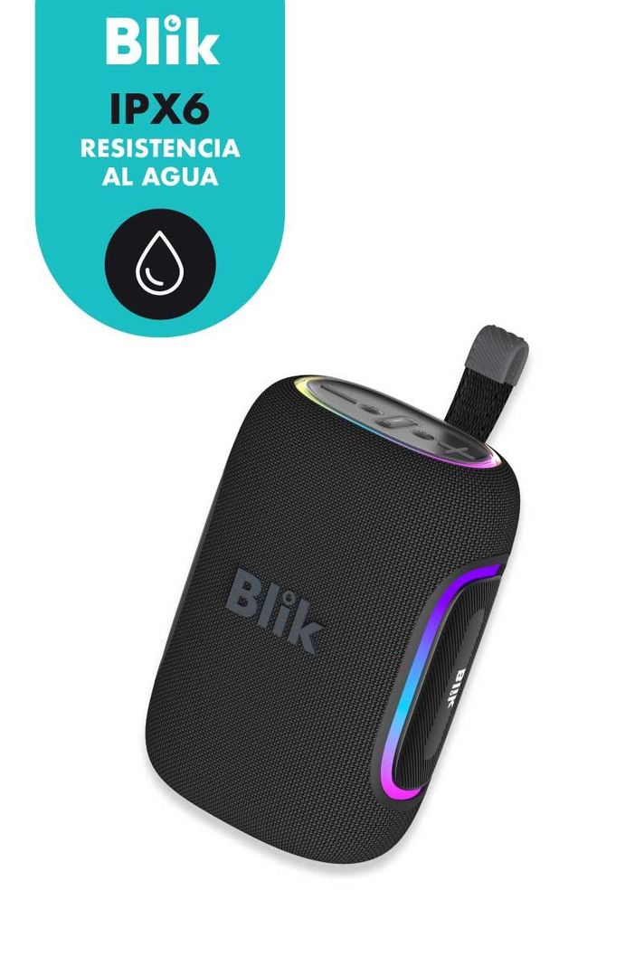 Parlante Bluetooth Portátil Bass Blik Hype-U3 negro-5
