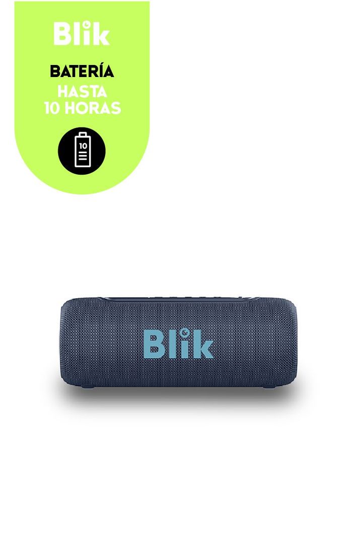 Parlante Portátil Bluetooth Blik Live Azul-2