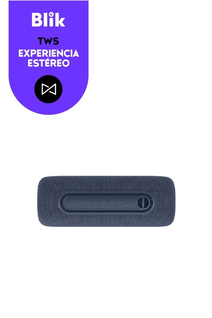Parlante Portátil Bluetooth Blik Live Azul-4