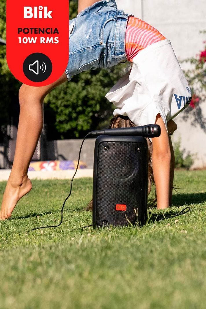 Parlante Karaoke Blik Voice3 Bluetooth con Micrófono-1