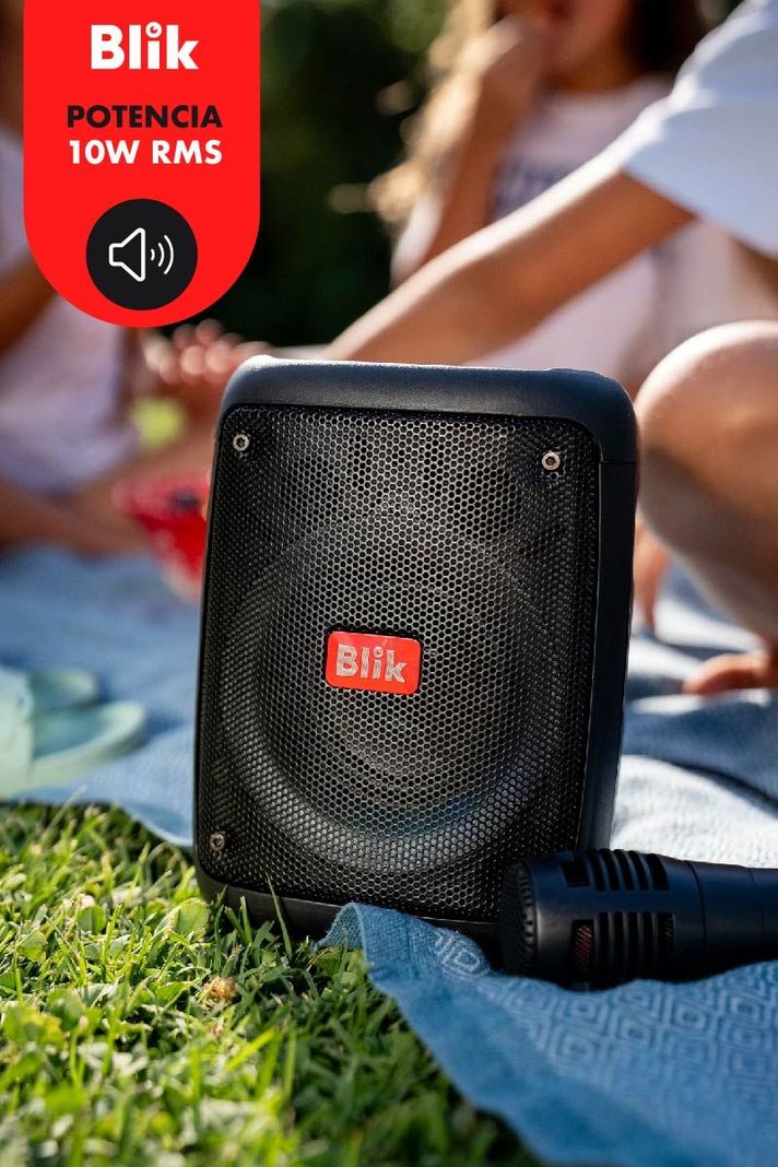 Parlante Karaoke Blik Voice Bluetooth con Micrófono-1