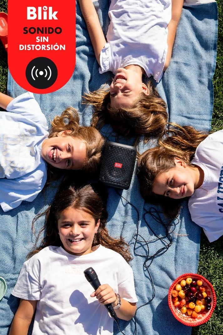 Parlante Karaoke Blik Voice Bluetooth con Micrófono-2