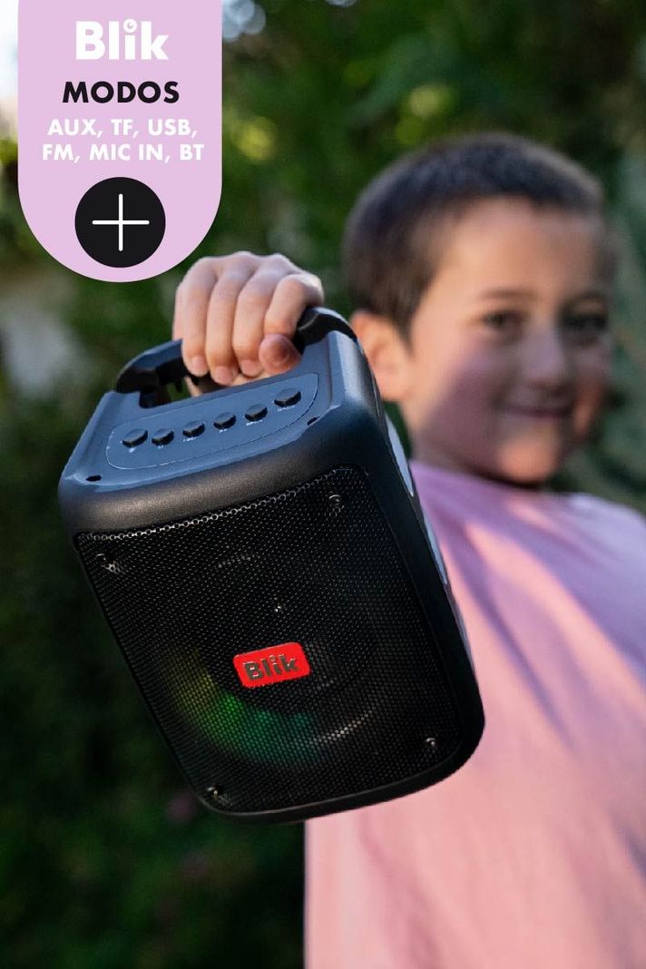 Parlante Karaoke Blik Voice Bluetooth con Micrófono-5