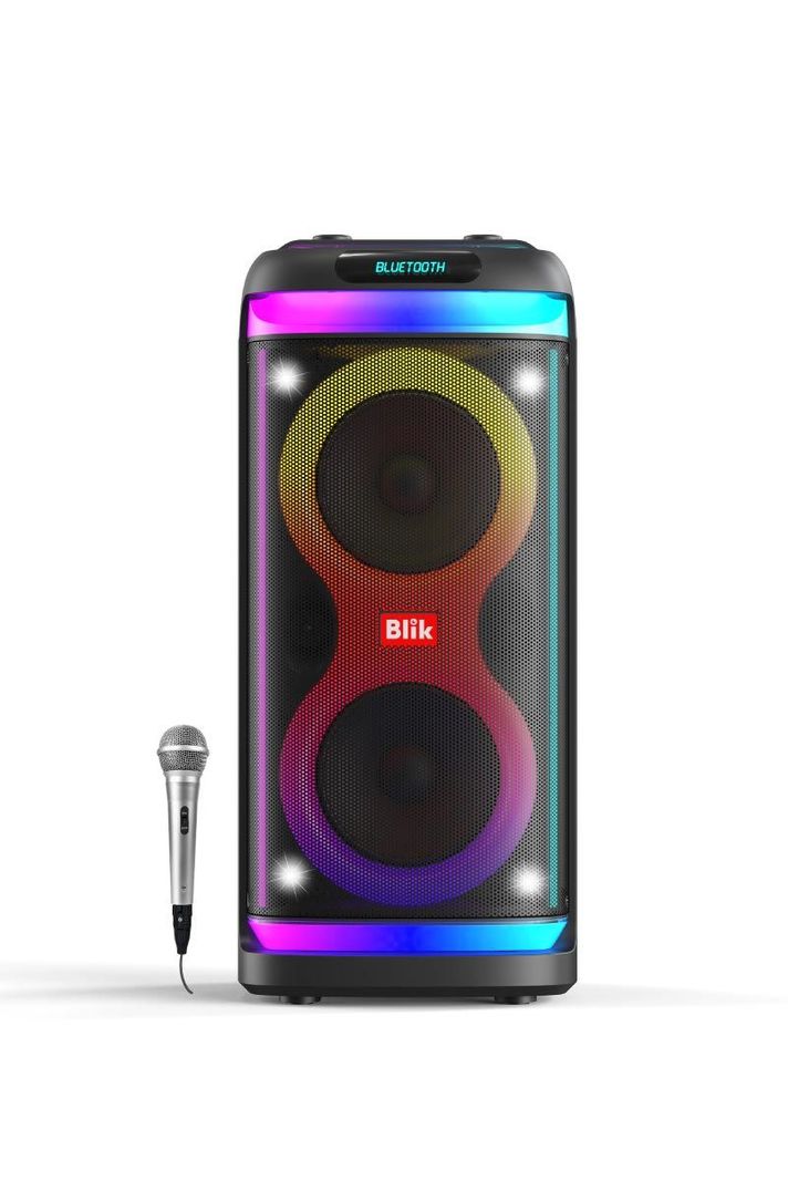 Parlante Bluetooth Karaoke Blik Lightmax6-0